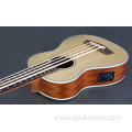 Ubes white thick line ukulele